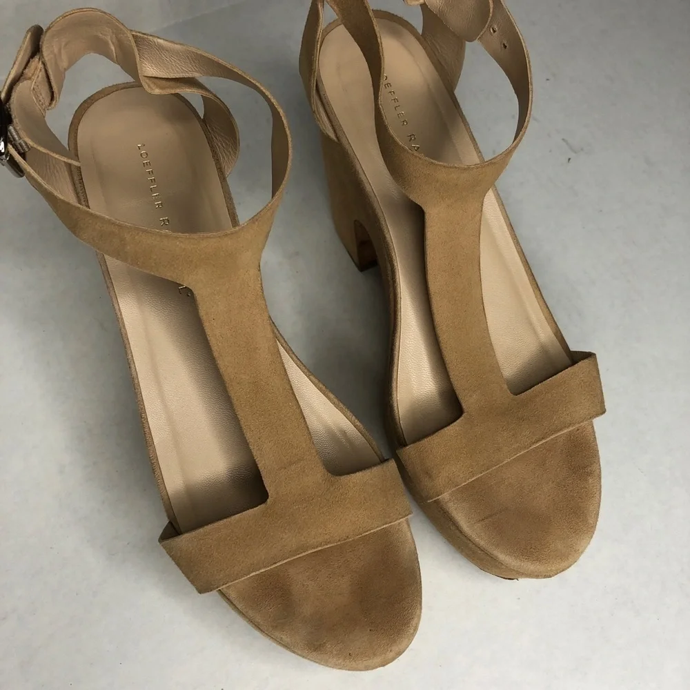 Loeffler Randall Minette T- Strap Platform Sandals
